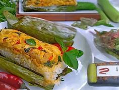 Resep Membuat Nasi Bakar Ayam Suwir Kemangi